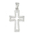 Cross Charm in Sterling Silver