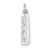 Sterling Silver Comb Charm hide-image