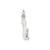 Comb Charm in Sterling Silver