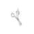 Scissors Charm in Sterling Silver