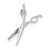 Scissors Charm in Sterling Silver