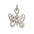 Butterfly Charm in Sterling Silver