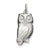 Owl Charm in Sterling Silver