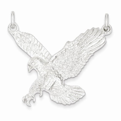 Sterling Silver Eagle Pendant, Gorgeous Pendants for Necklace