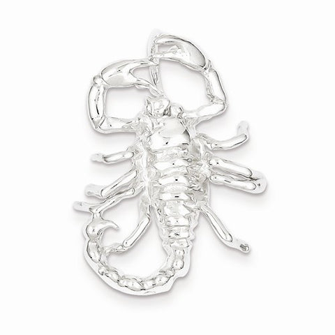 Sterling Silver Scorpion Pendant, Pendants for Necklace