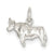 Sterling Silver Bull Charm hide-image