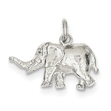 Sterling Silver Elephant Charm hide-image