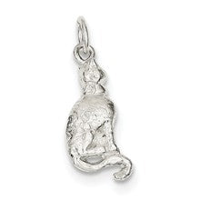 Sterling Silver Cat Charm hide-image