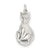 Sterling Silver Cat Charm hide-image