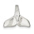 Sterling Silver Whale Tail Charm hide-image