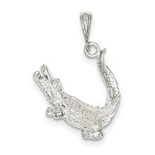 Sterling Silver Alligator Charm hide-image