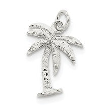 Sterling Silver Palm Tree Charm hide-image