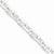 Sterling Silver Beveled Oval Cable Chain