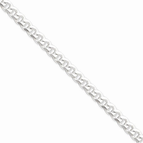Sterling Silver Curb Chain Bracelet
