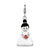 Enamel Bride Charm in Sterling Silver