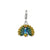 Amore La Vita Sterling Silver Enamel Peacock Charm hide-image