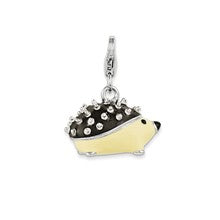 Amore La Vita Sterling Silver Enamel Porcupine Charm hide-image