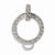 Amore La Vita Sterling Silver CZ Charm