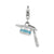 Amore La Vita Sterling Silver Polished And Enamel Graduation Cap Charm hide-image