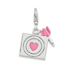 Amore La Vita Sterling Silver And Enameled Bulls eye Charm hide-image