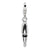 3-D Enameled Pen Charm in Sterling Silver
