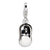 Amore La Vita Sterling Silver 3-D Enameled Mouse Charm hide-image