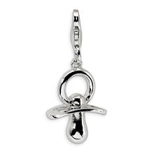 Amore La Vita Sterling Silver 3-D Pacifier Charm hide-image