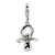 Amore La Vita Sterling Silver 3-D Pacifier Charm hide-image