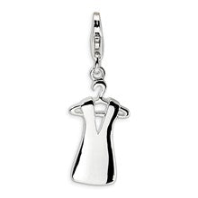 Amore La Vita Sterling Silver Dress on Hanger Charm hide-image