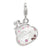 Amore La Vita Sterling Silver Swarovski Element/Enamel Little Princess Handbag Charm hide-image