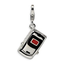 Amore La Vita Sterling Silver Enamel Swarovski Element Cell Phone Charm hide-image