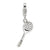 Amore La Vita Sterling Silver 3-D Racquet Ball Racket Charm hide-image
