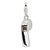 Amore La Vita Sterling Silver 3-D Polished Whistle Charm hide-image