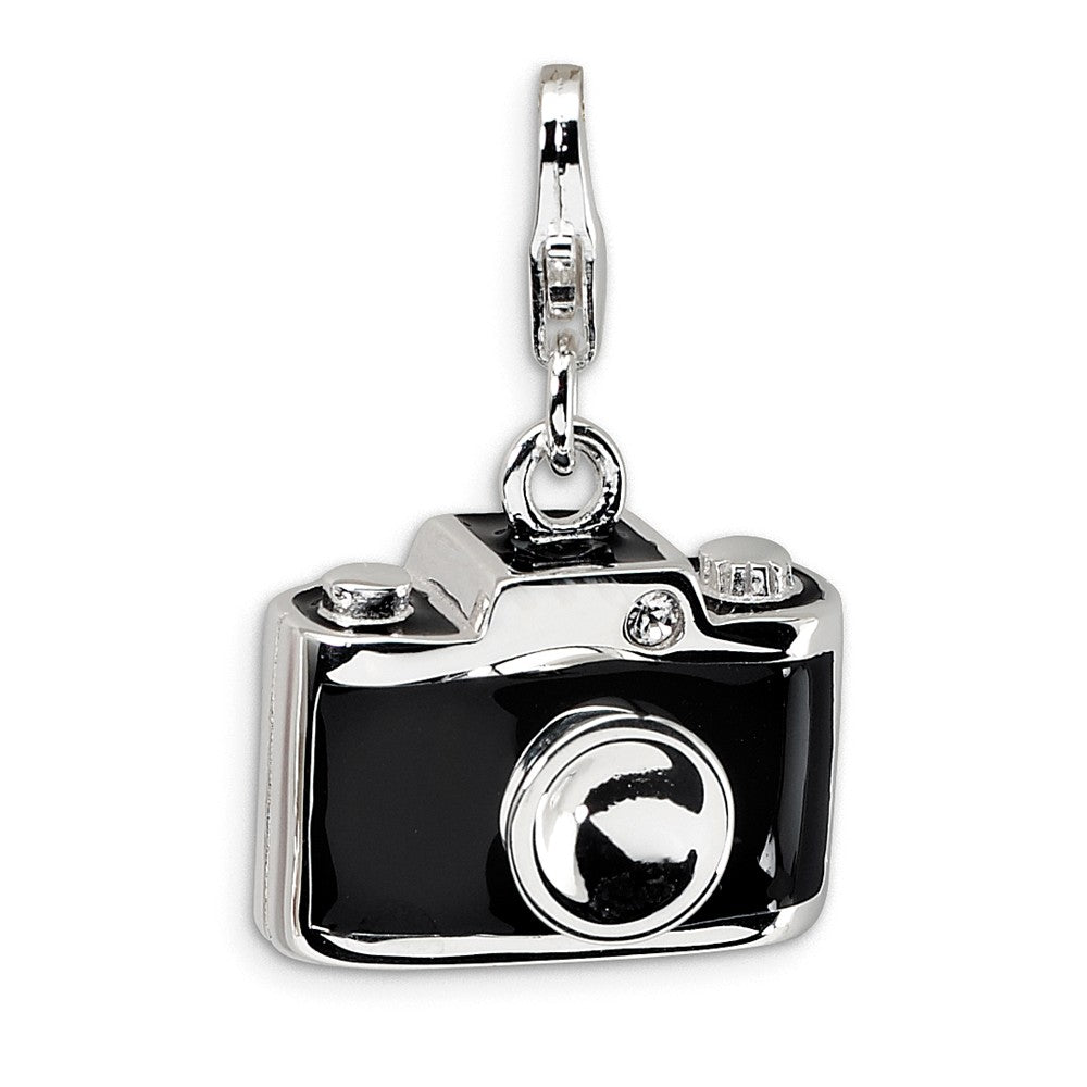 Camera bracelet gift personalised name jewellery