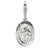 Amore La Vita Sterling Silver St. Christopher Medal Charm hide-image