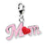 Amore La Vita Sterling Silver 3-D Enameled Mom Charm hide-image