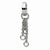 Amore La Vita Sterling Silver Circle Shaped Charm