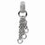 Amore La Vita Sterling Silver CZ Oval Shaped Charm