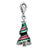 Amore La Vita Sterling Silver CZ Enamel Christmas Tree Charm hide-image