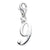 Amore La Vita Sterling Silver Number 9 Charm hide-image