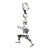 Amore La Vita Sterling Silver 3-D Antiqued Football Player Charm hide-image