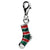 Amore La Vita Sterling Silver Enamel Stocking Charm hide-image