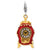 Amore La Vita Sterling Silver 3-D Enameled House Clock Charm hide-image