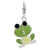 Amore La Vita Sterling Silver Enameled 3-D Frog Charm hide-image