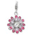 Amore La Vita Sterling Silver Enameled Flower Charm hide-image