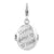 Amore La Vita Sterling Silver Enameled Love Heart Compact Charm hide-image