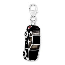 Amore La Vita Sterling Silver Enameled 3-D Car Charm hide-image