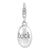 Amore La Vita Sterling Silver Rhodium-Plated 3-D Luck Charm hide-image