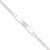 Sterling Silver Curb Link Id Bracelet