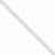 Sterling Silver Pave Curb Chain Bracelet